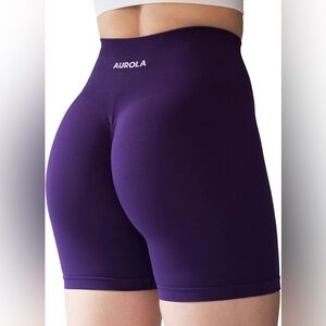 AUROLA Intensify Workout Shorts for Women Seamless Scrunch Short Size S